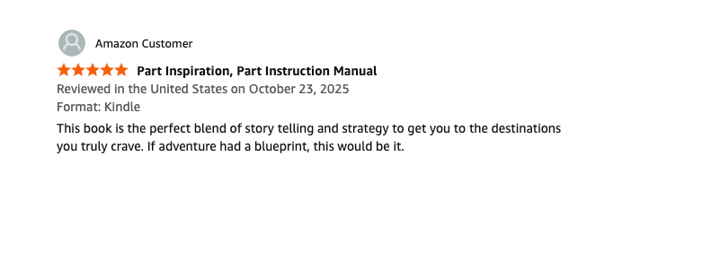 Five star Amazon review from USA